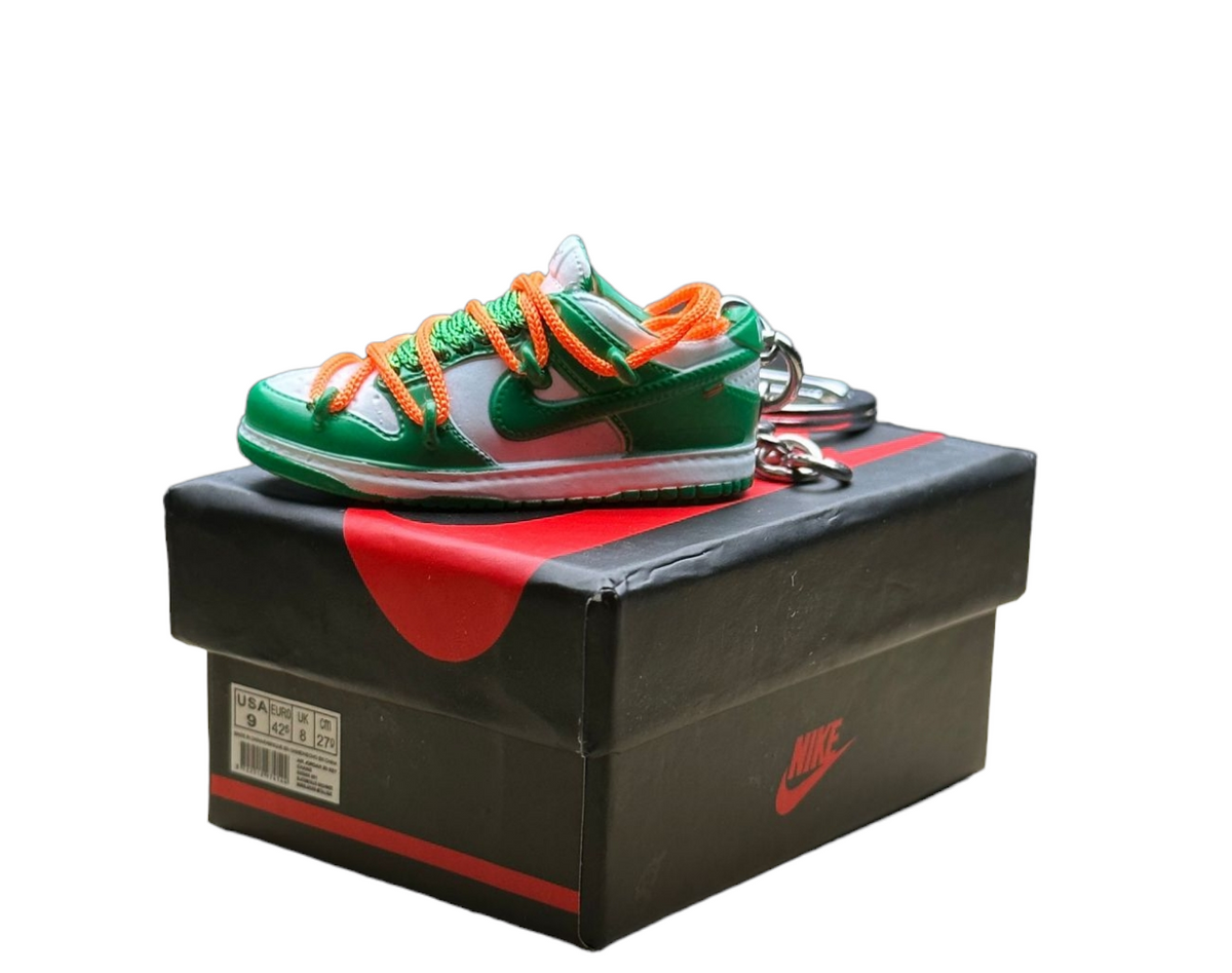 Futura x LK Low Dunks Trainer Keychain With Mini Shoe Box