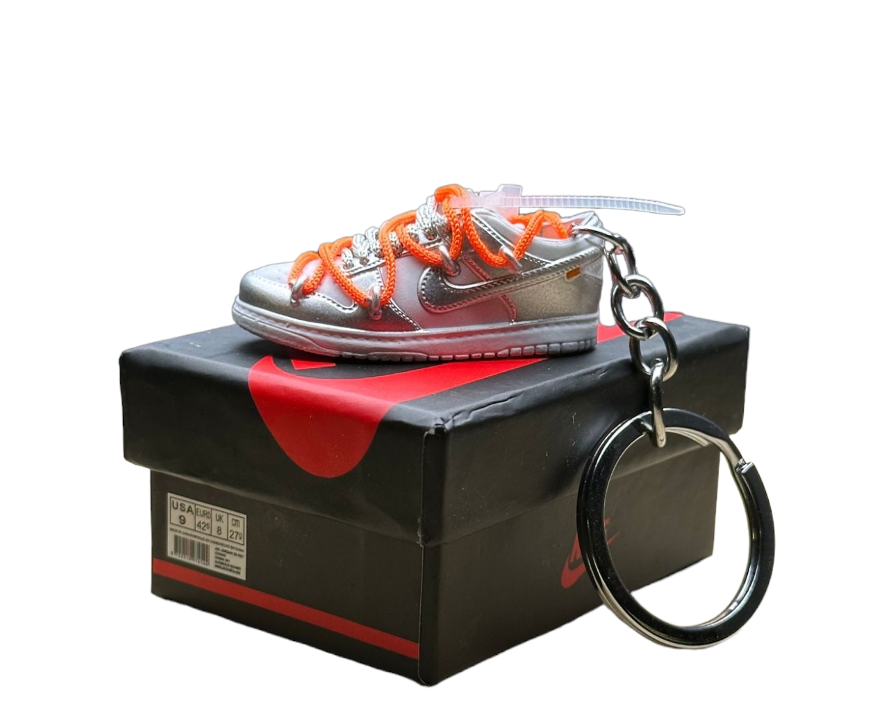 Futura x LK Low Dunks Trainer Keychain With Mini Shoe Box
