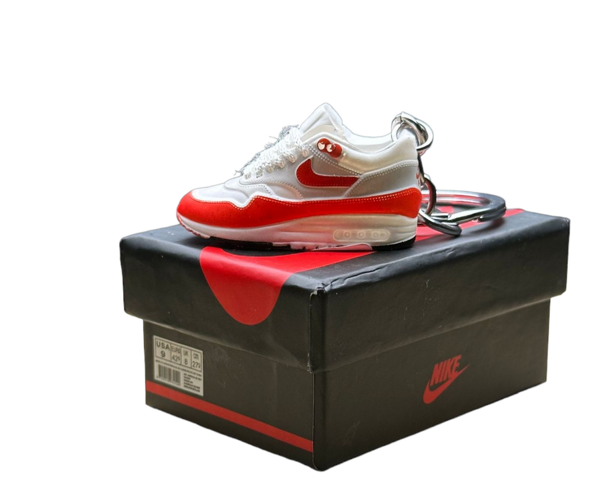 LKMAX 4 90 OG Trainer Keychain With Mini Shoe Box