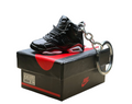 LKJ 6 High Top Trainer Keychain With Mini Shoe Box
