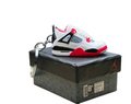 LKJ 4 Trainer Keychain With Mini Shoe Box