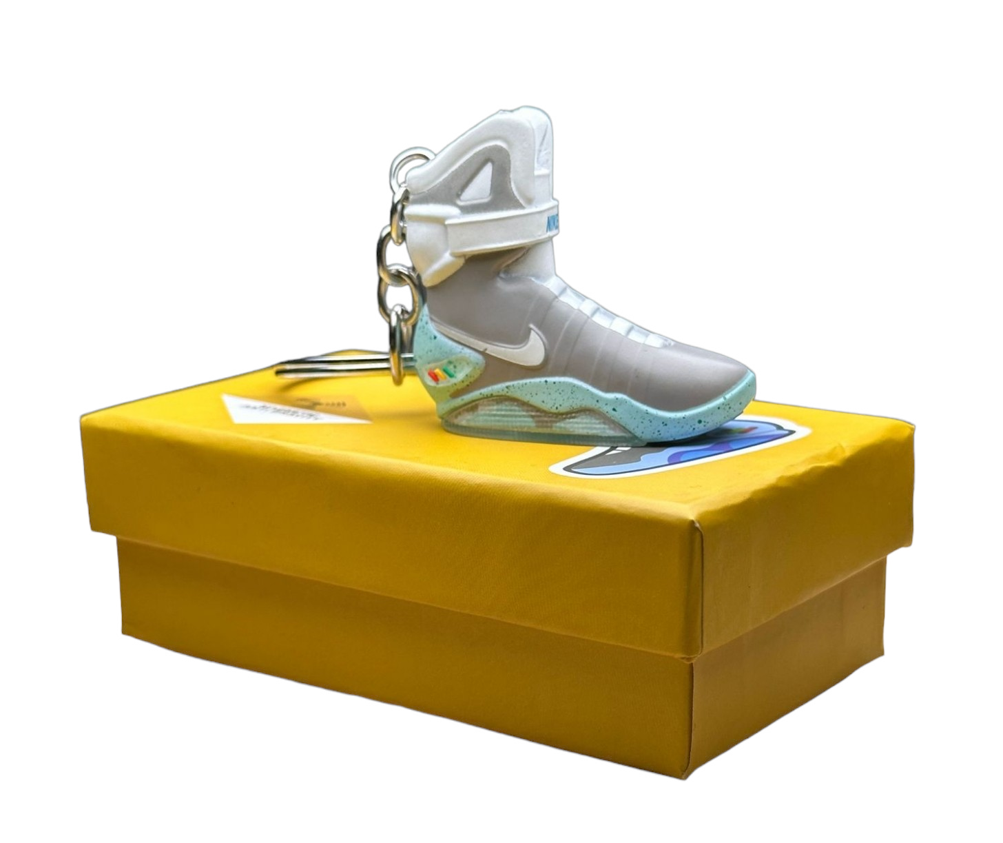 Back To The Future AIR LKBAG Trainer Key Chain With Mini Shoe Box