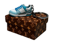 LKV Sneaker Trainer Keychain With Mini Shoe Box
