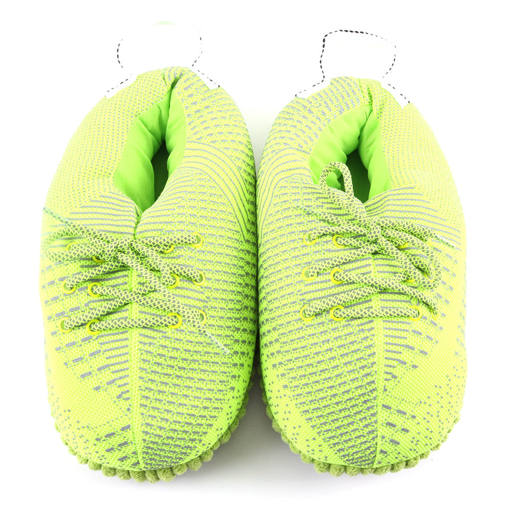 LKZY Boost 350 V2 Reflective Luminous Green Trainer Sneaker Slippers