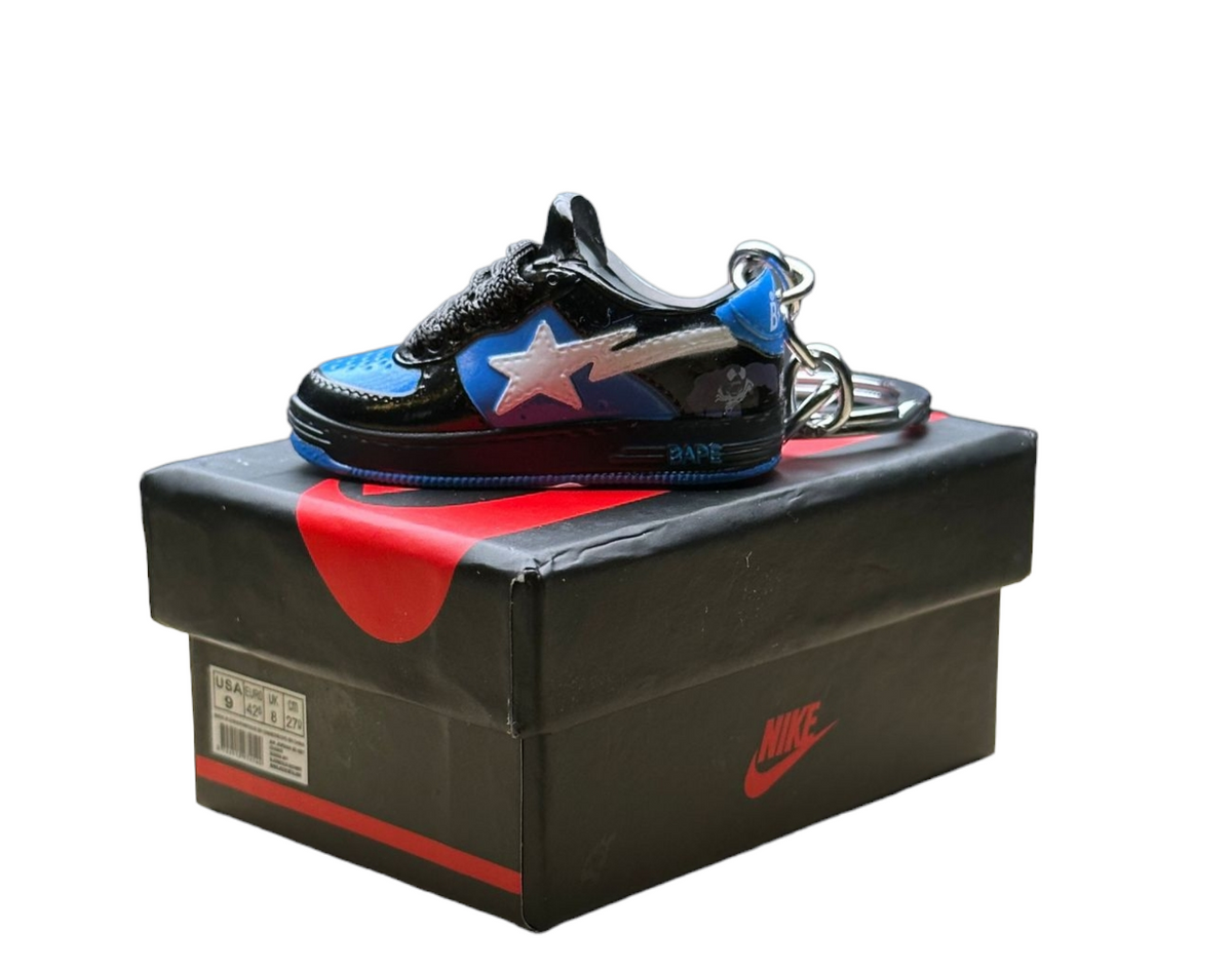 LKBAPE Trainer Keychain With Mini Shoe Box