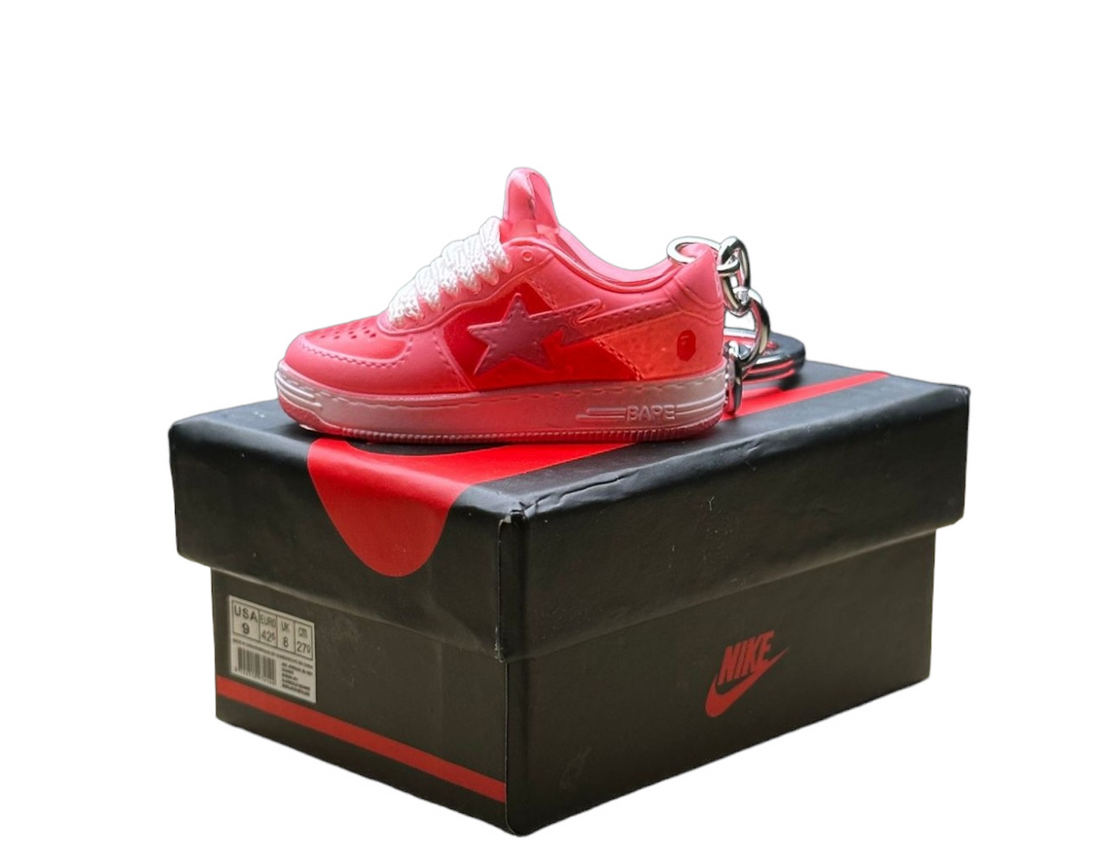 LKBAPE Trainer Keychain With Mini Shoe Box