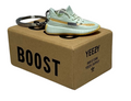 LKZY 350 Boost Trainer Keychain With Mini Shoe Box