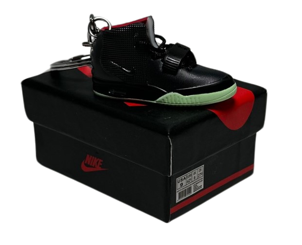 Air LKZY 2 Trainer Keychain With Mini Shoe Box