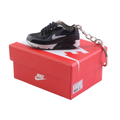 LKMAX 4 90 OG Trainer Keychain With Mini Shoe Box