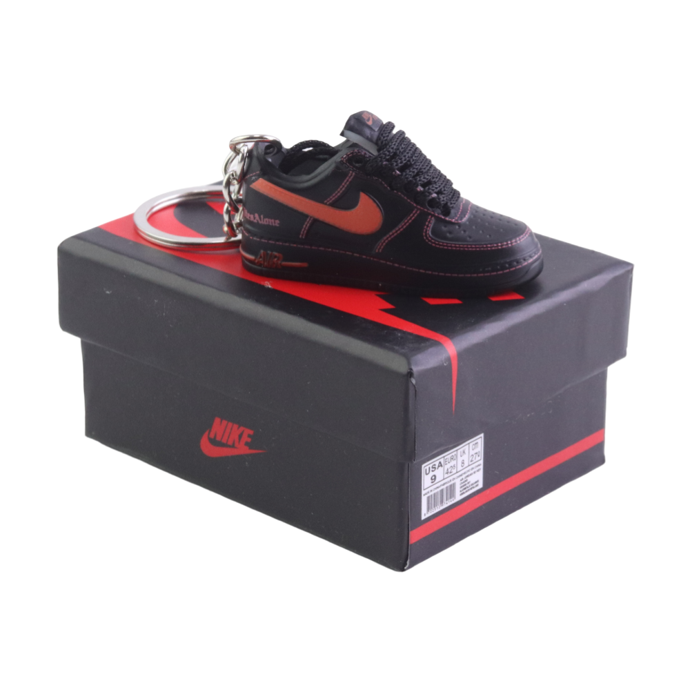 LKAF 1 Sneaker Trainer Key Chain With Mini Shoe Box