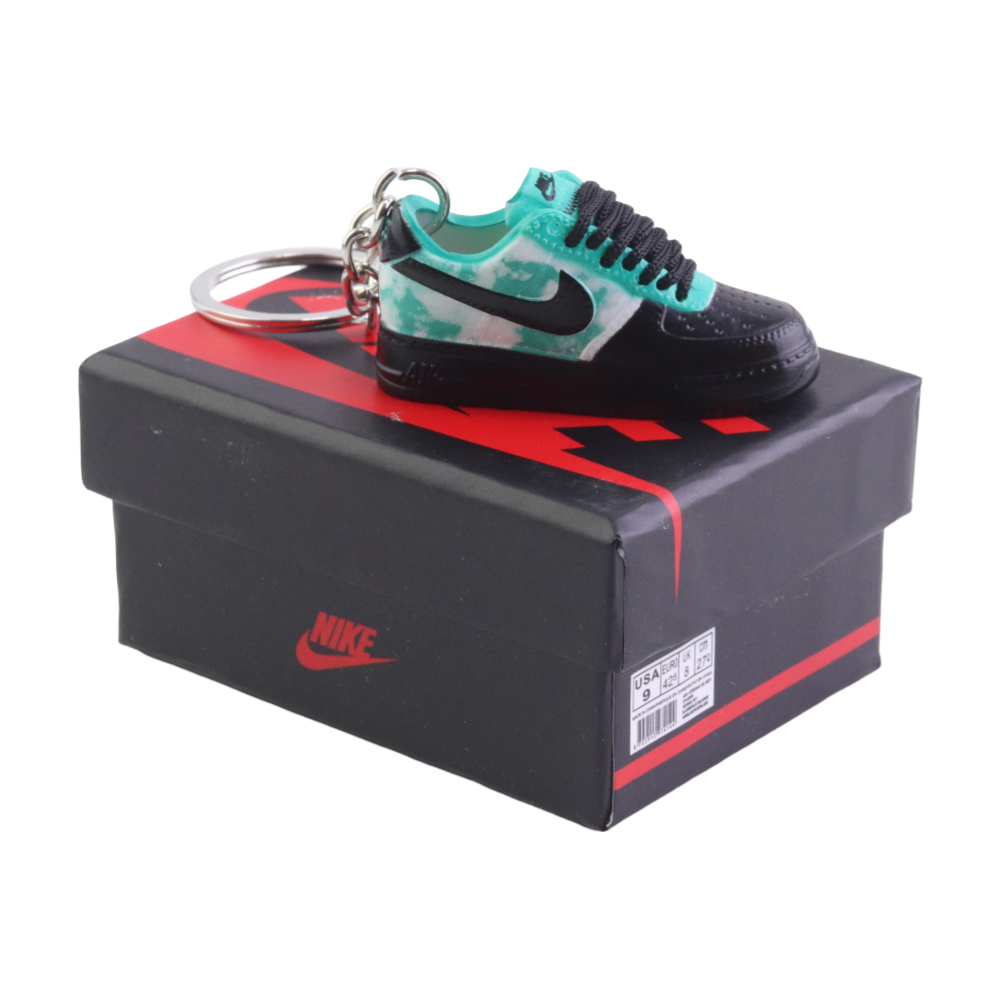 LKAF 1 Sneaker Trainer Key Chain With Mini Shoe Box
