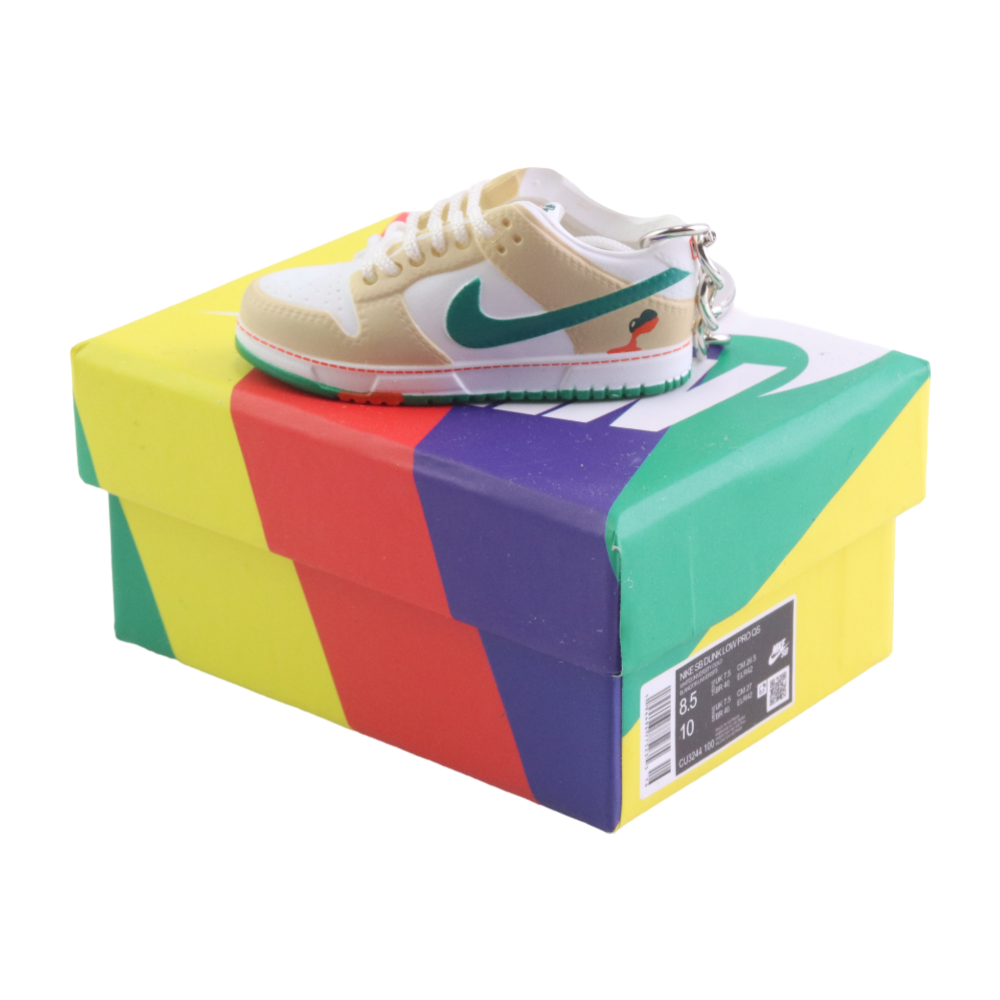 LK Low Dunk Jarritos X Trainer Keychain With Mini Shoe Box