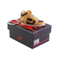 LKJ 1 WUTANG X High Top Trainer Keychain With Mini Shoe Box