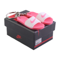 Nike Mini Sliders Keychain With Mini Shoe Box