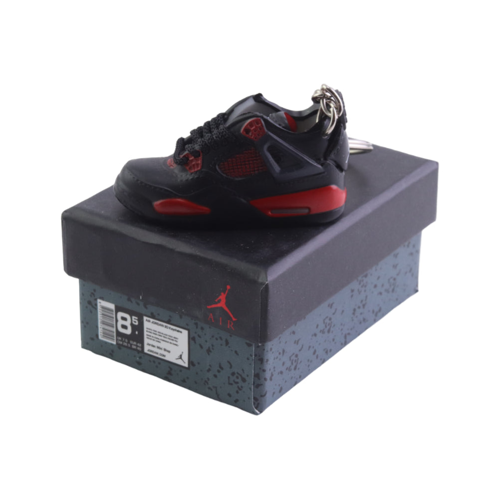 LKJ 4 Sneaker Trainer Key Chain With Mini Shoe Box