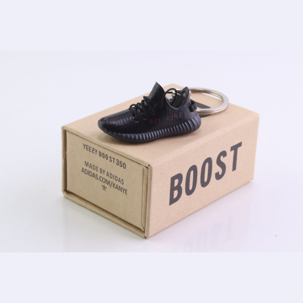 LKZY 350 Boost Trainer Keychain With Mini Shoe Box