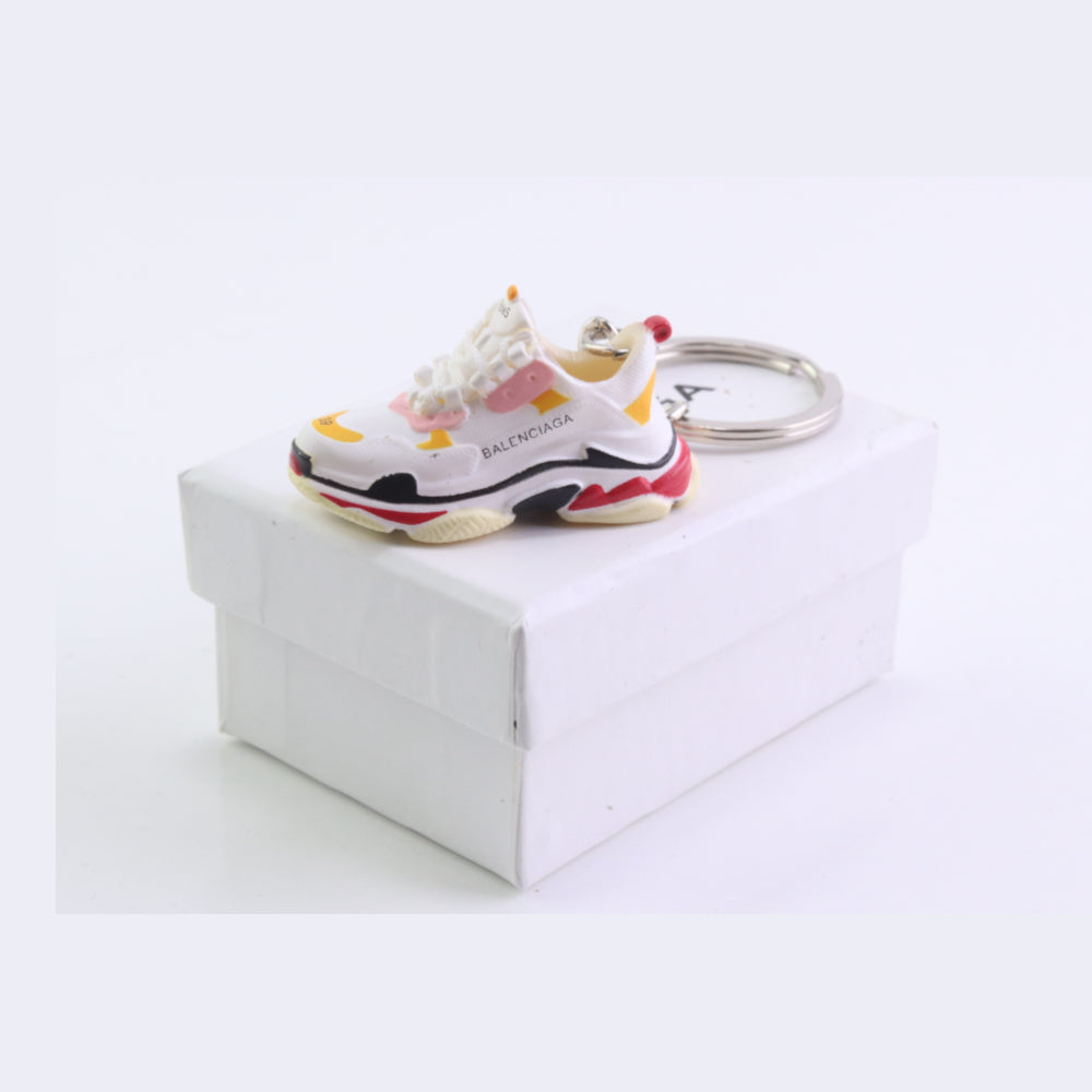 Bali Sneaker Trainer Key Chain With Mini Shoe Box