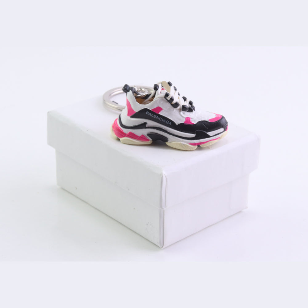 Bali Sneaker Trainer Key Chain With Mini Shoe Box