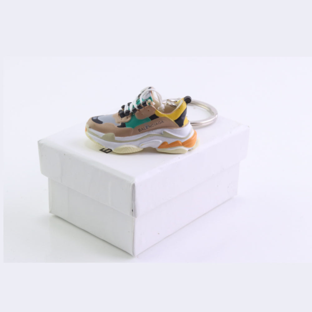 Bali Sneaker Trainer Key Chain With Mini Shoe Box