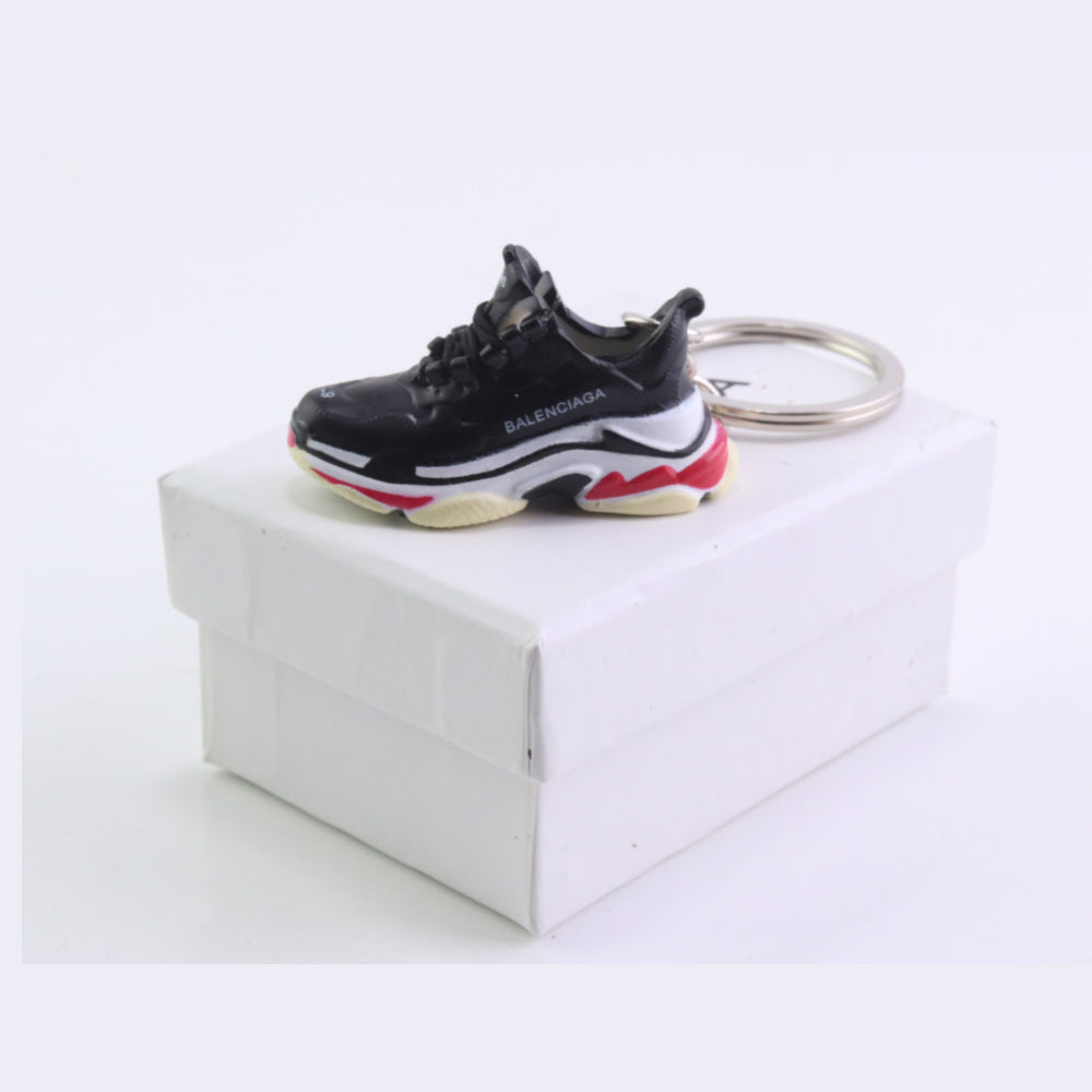 Bali Sneaker Trainer Key Chain With Mini Shoe Box