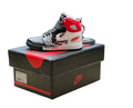LKJ 1 High Top Trainer Keychain With Mini Shoe Box