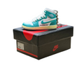 LKJ 1 High Top Trainer Keychain With Mini Shoe Box