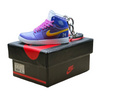 LKJ 1 High Top Trainer Keychain With Mini Shoe Box