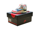 LKJ 1 High Top Trainer Keychain With Mini Shoe Box