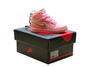 LKJ 1 High Top Trainer Keychain With Mini Shoe Box