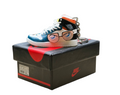 LKJ 1 High Top Trainer Keychain With Mini Shoe Box