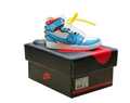 LKJ 1 High Top Trainer Keychain With Mini Shoe Box