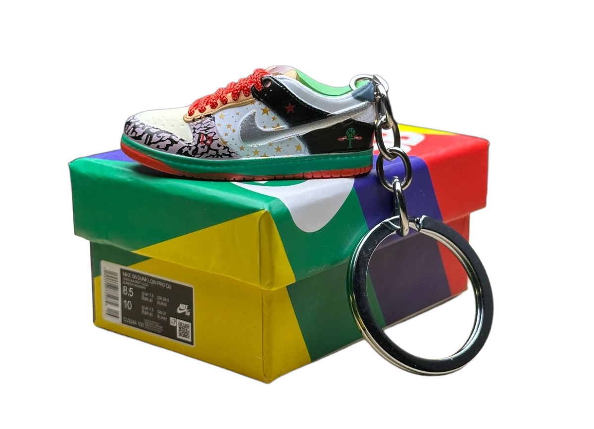 LK Low Dunks Trainer Keychain With Mini Shoe Box