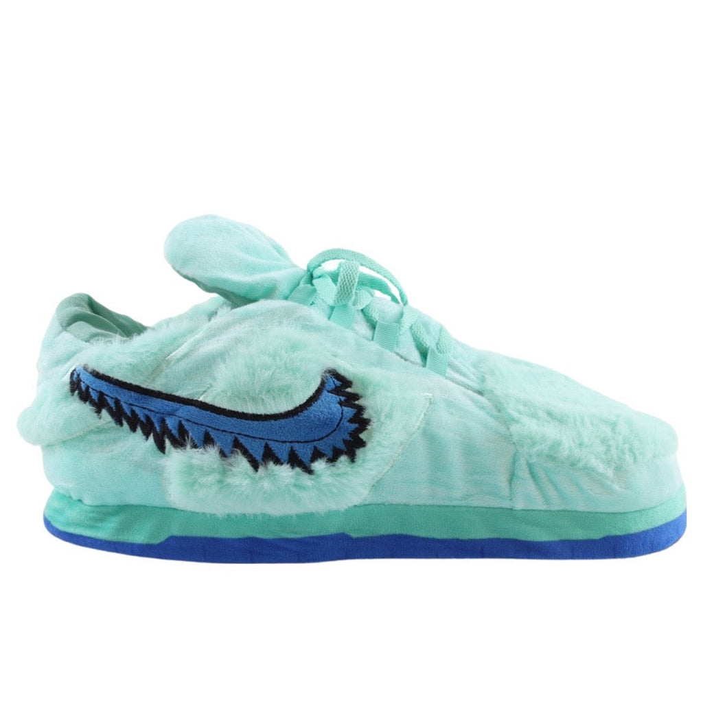 LKGD Dunks Teal Retro Low Top Unisex Trainer Sneaker Slippers