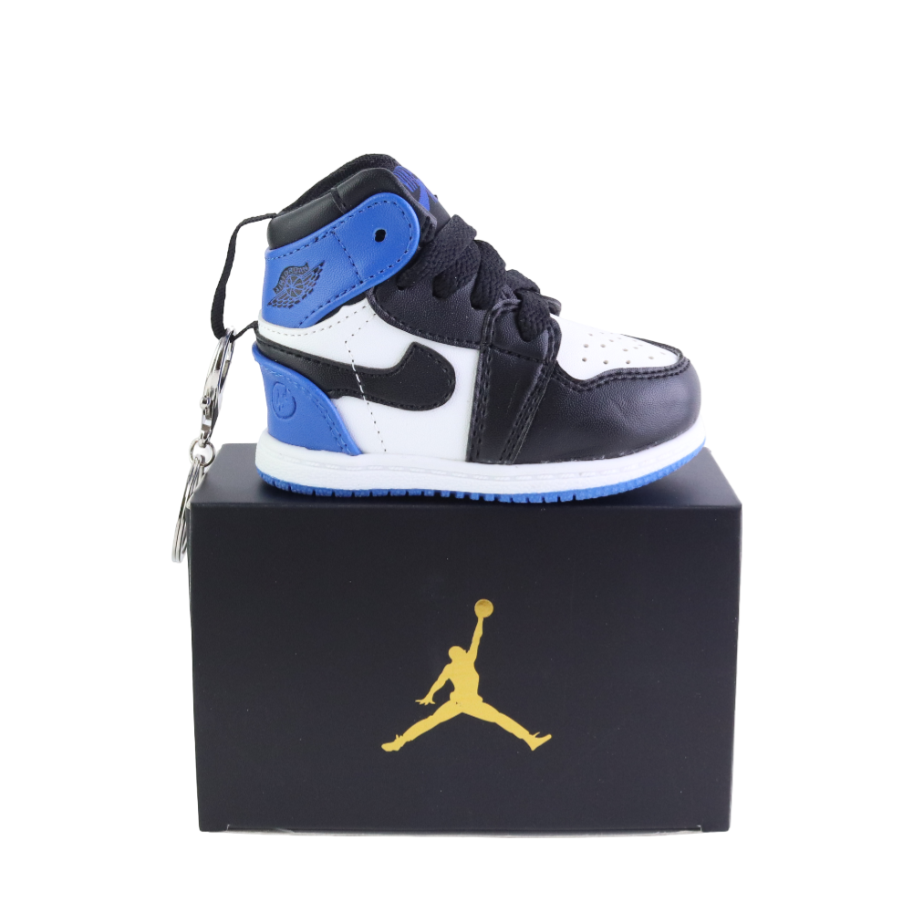 LKJ 1 Blue/Black Bag Charm With Box