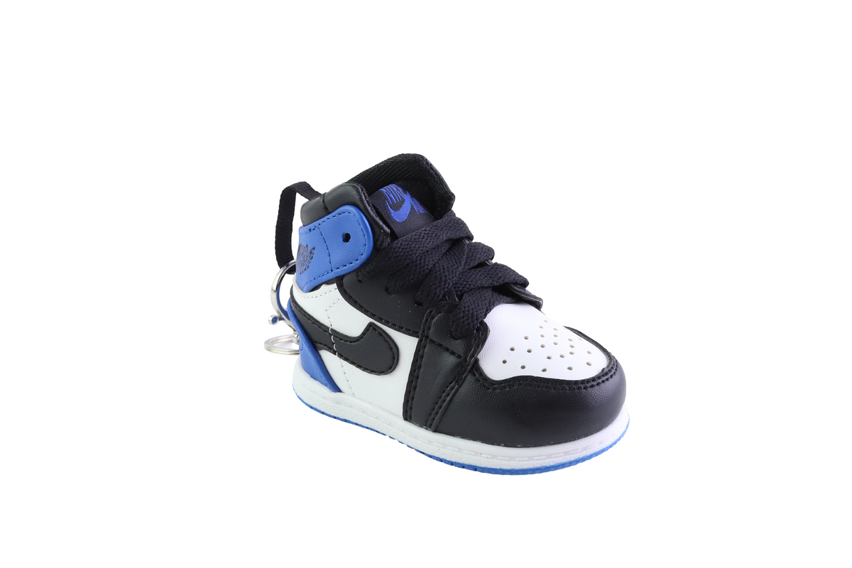 LKJ 1 Blue/Black Bag Charm With Box