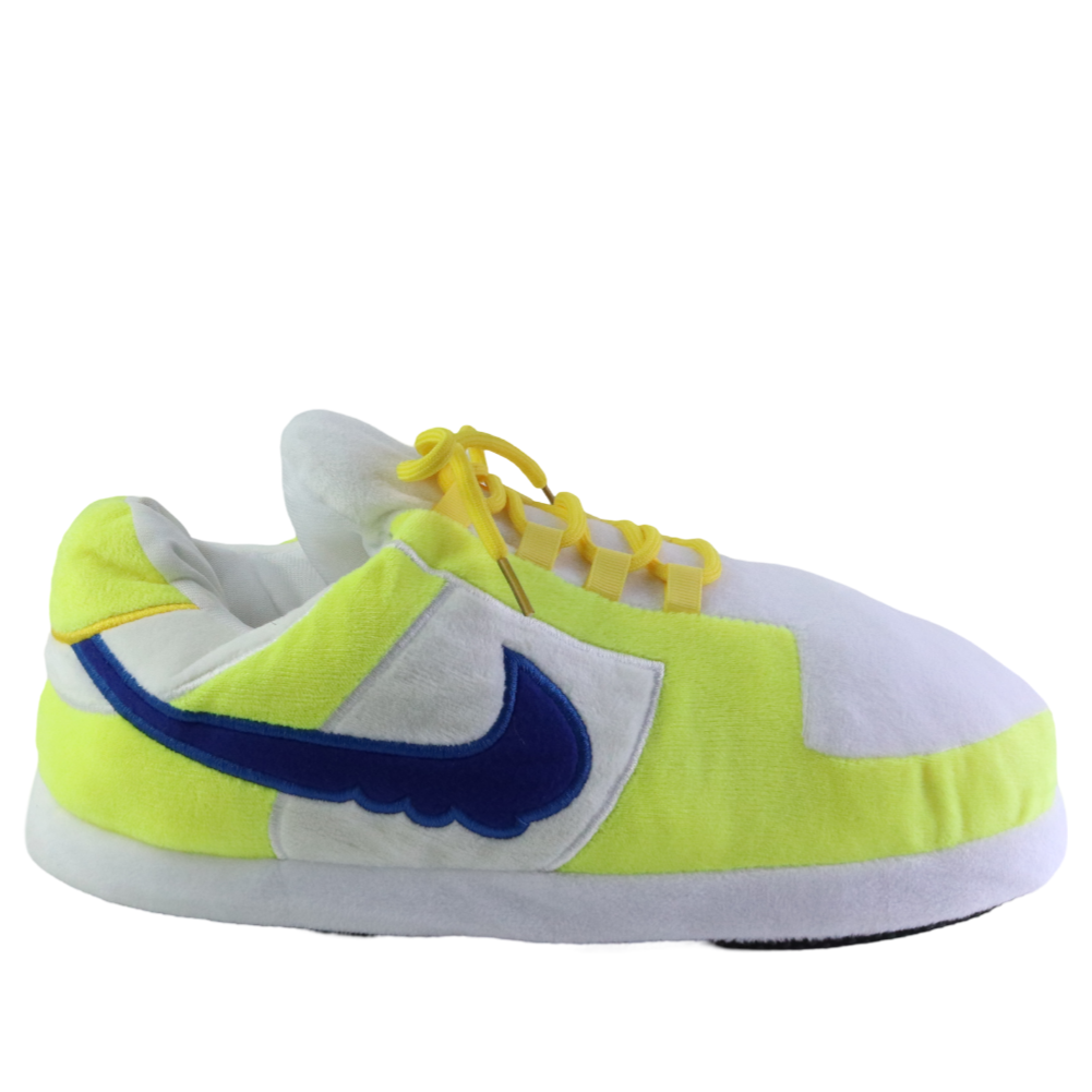 Yellow LK Dunks Retro Low Top Unisex Trainer Sneaker Slippers