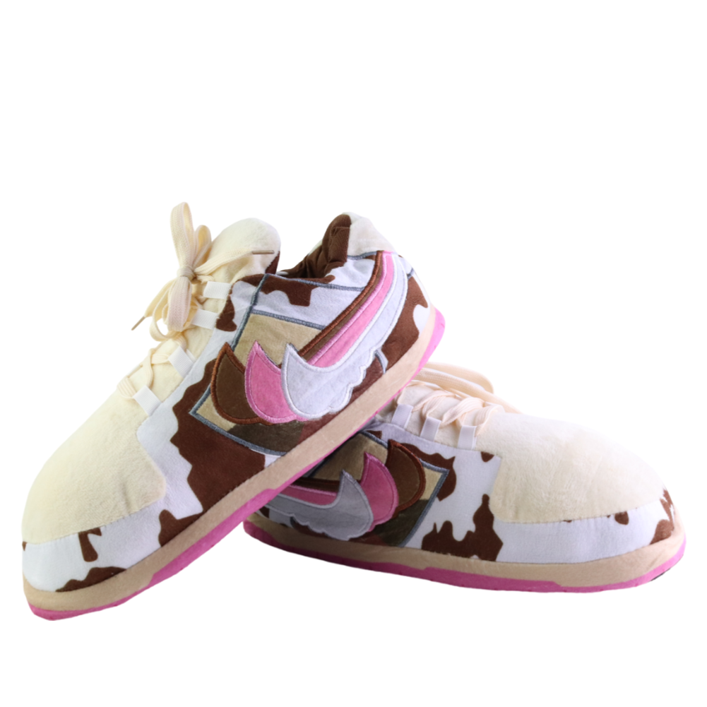 LKCD Pink Retro Low Top Unisex Trainer Sneaker Slippers