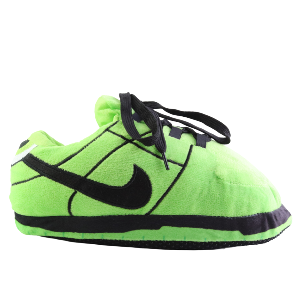 KIDS Power Puff Green Dunks Retro Low Top Unisex Trainer Sneaker Slippers