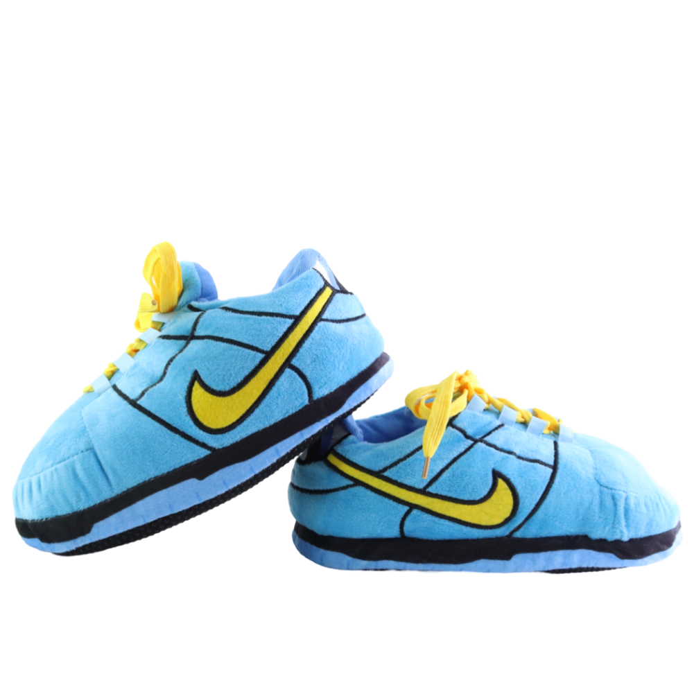 KIDS Power Puff Blue Dunks Retro Low Top Unisex Trainer Sneaker Slippers