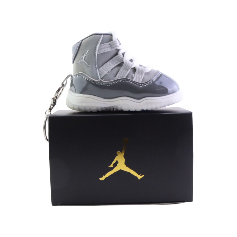 LKJ 11 Grey Bag Charm With Box