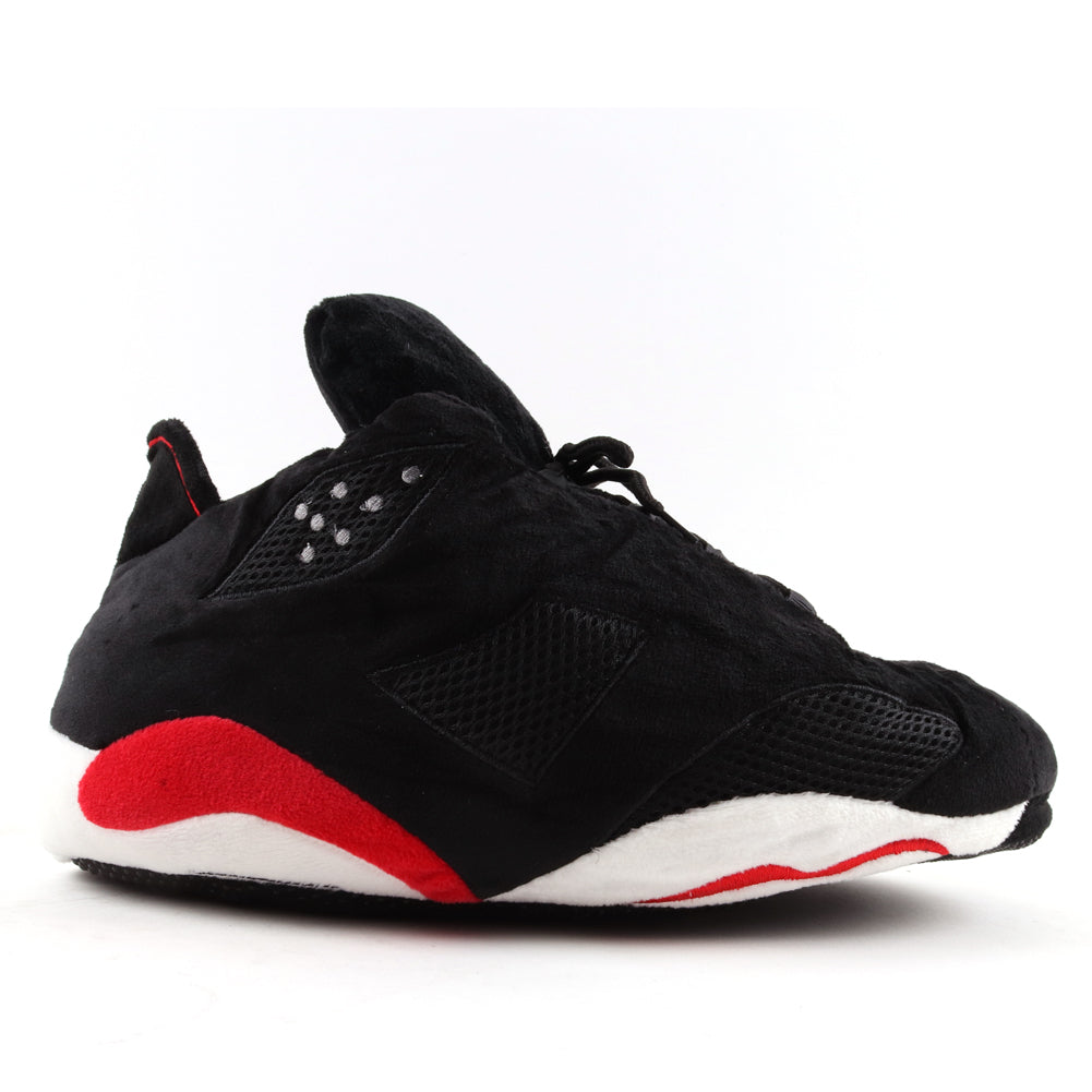 LKJ 6 Retro Black Hi Top Trainer Sneaker Slippers