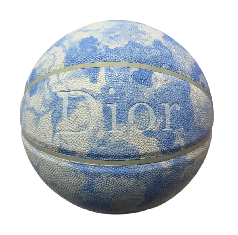 Custom LKDR Cloud Blue Basketball