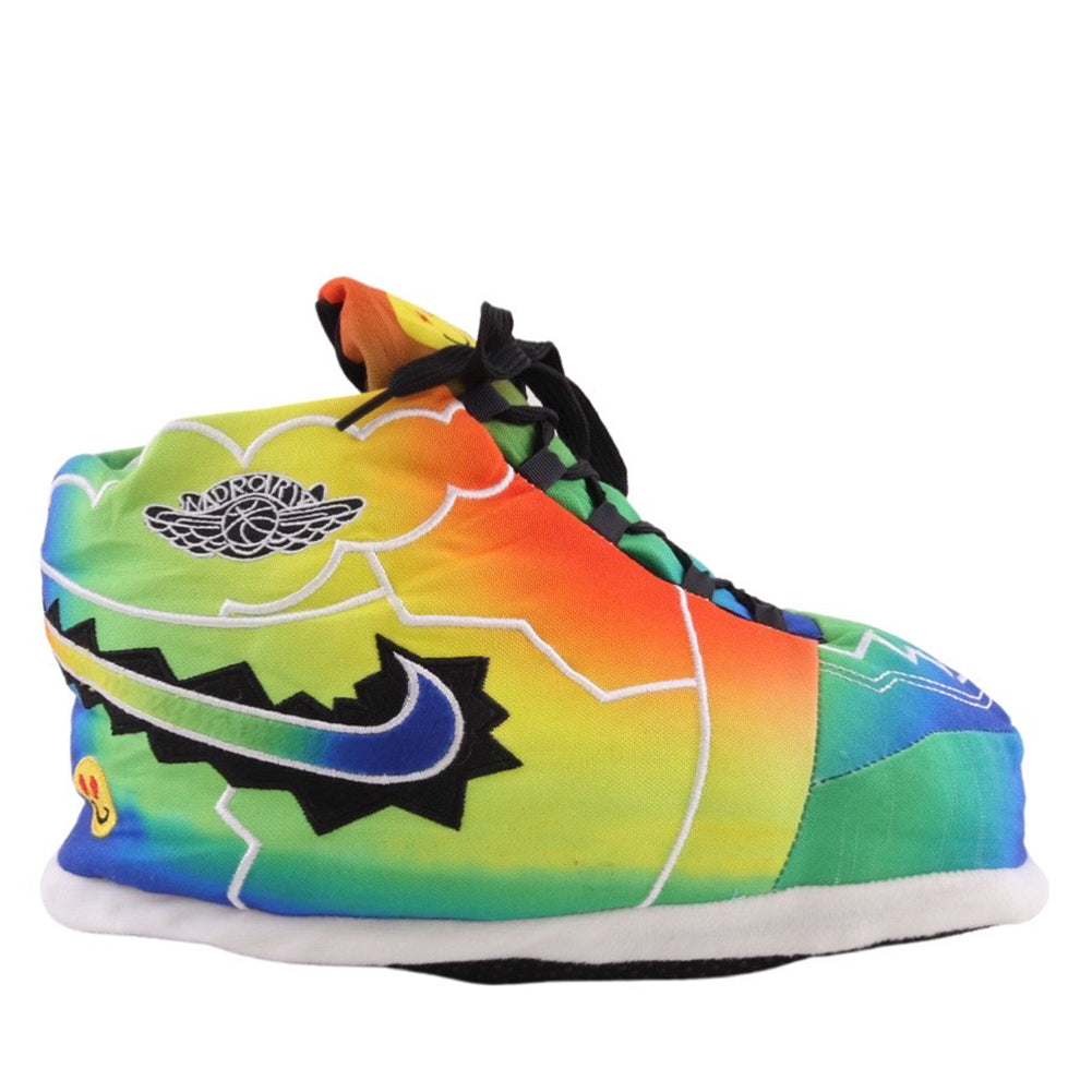 LKJ 1 BaLKVin Colores y Vibras Retro Hi Top Trainer Sneaker Slippers