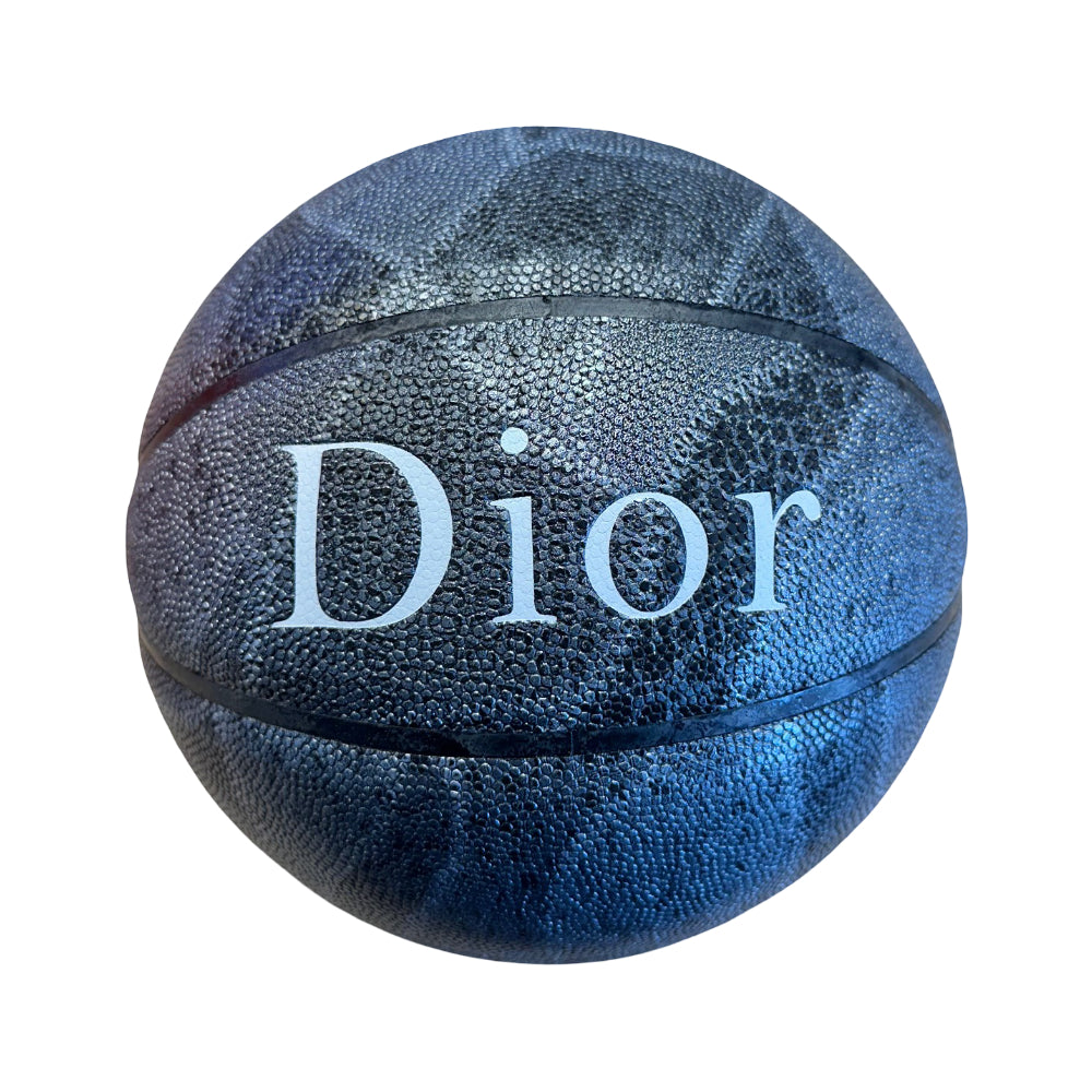Custom LKDR Cloud Black Basketball