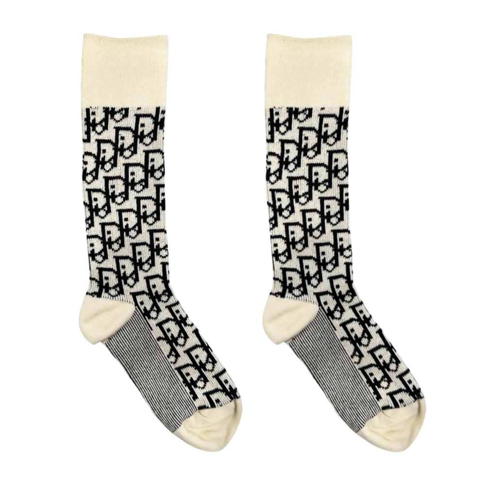 LKDR Cream Unisex Socks