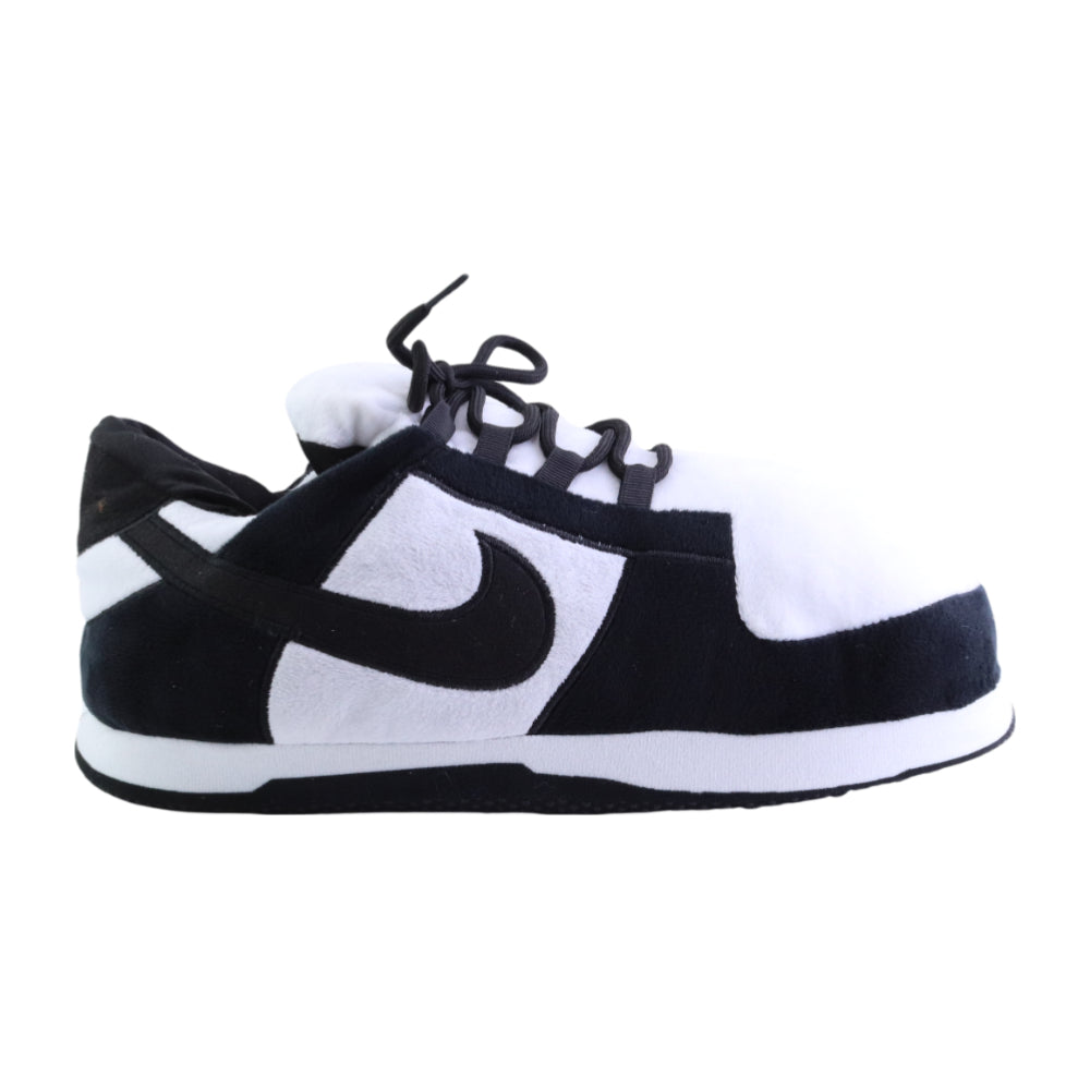 Black LK Dunks Retro Low Top Unisex Trainer Sneaker Slippers