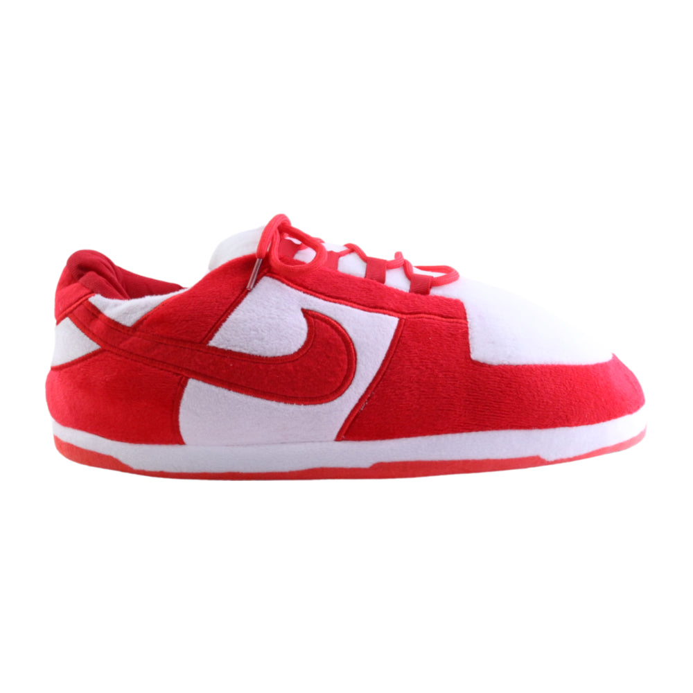 Red LK Dunks Retro Low Top Unisex Trainer Sneaker Slippers