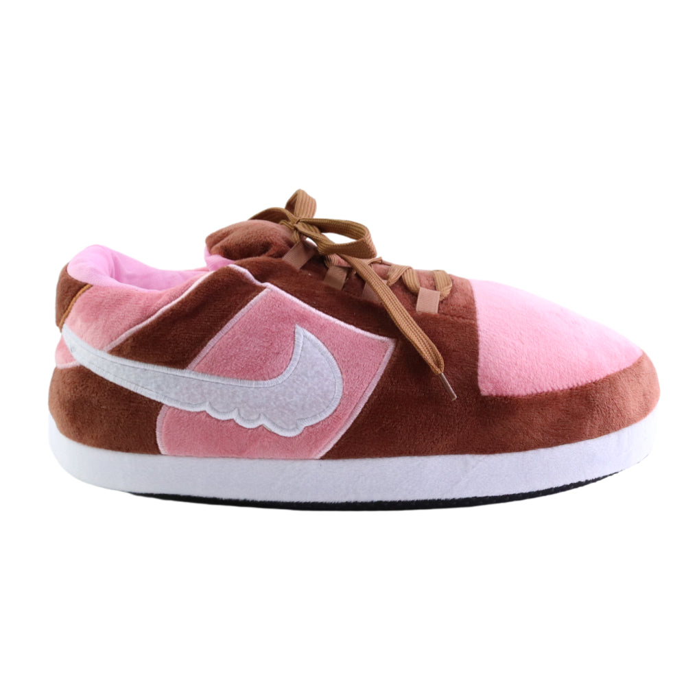 LK Dunks Pink Retro Low Top Unisex Trainer Sneaker Slippers