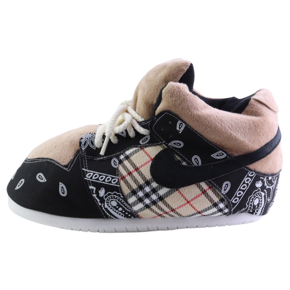 LKJ 1 LK TSPaisley Check Retro Trainer Sneaker Slippers
