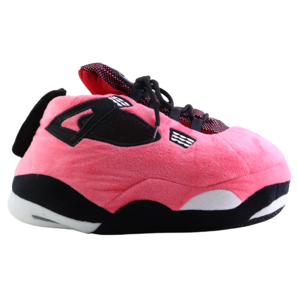 LKJ 4 Pink Retro Hi Top Trainer Sneaker Slippers